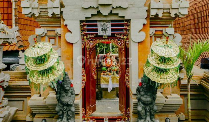 Luxury Boutique Hotel In Traditional Balinese Lumbung  In Ubud Vl2279