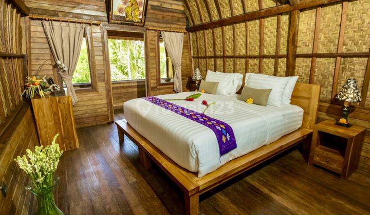 Luxury Boutique Hotel In Traditional Balinese Lumbung  In Ubud Vl2279