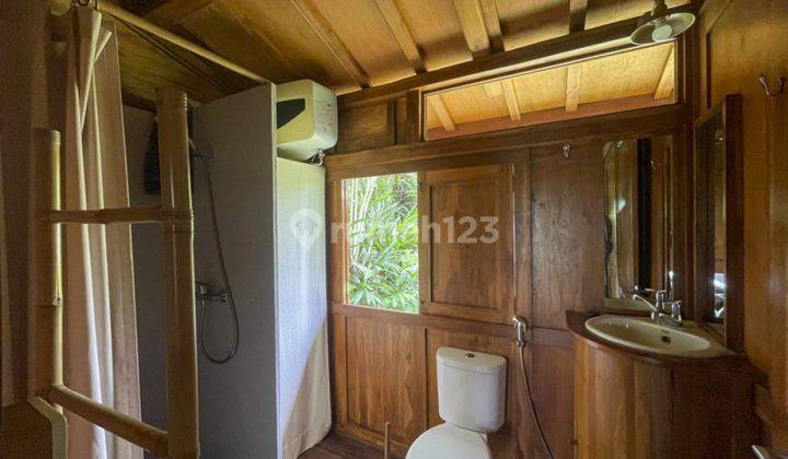 Freehold Wooden House With Amazing View In Gianyar Vl2721