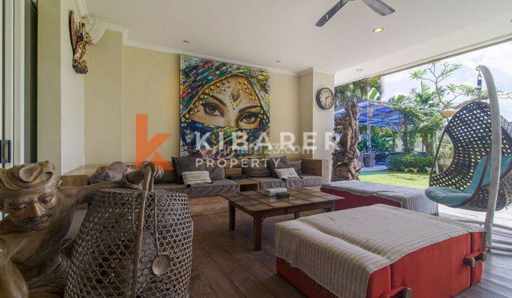 Spacious Six Bedroom Enclosed Living Villa With Overlooking Ricefield View In Berawa Yrv4085 2