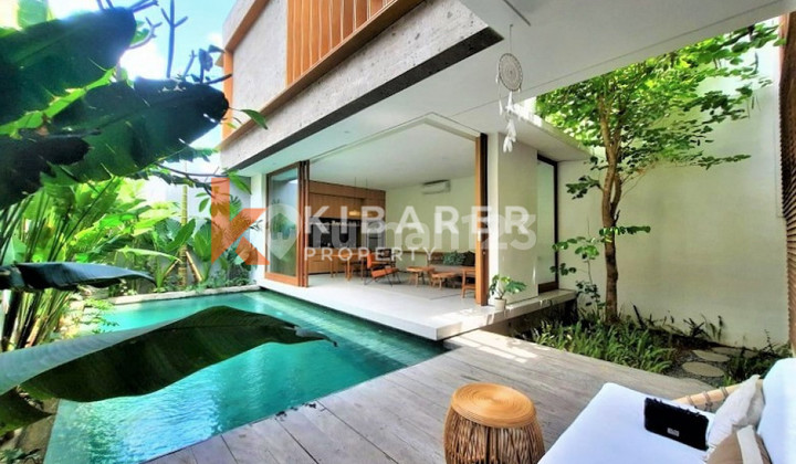 Modern Two Bedroom En Close Living Vila Situated In Prime Location Of Berawa Available 15 February Yrl2426