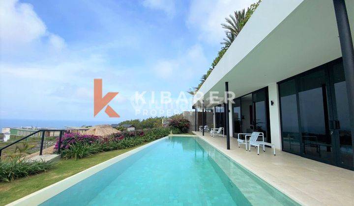 MODERN TWO BEDROOM ENCLOSED LIVINGROOM VILLA WITH SEA VIEW IN ULUWATU (AVAILABLE AT THE END OF SEPTEMBER 2024) YRR3142 1