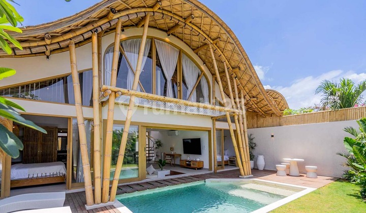 New Tropical Style Three Bedroom Leasehold Villa In Tibubeneng Vl3122 New Tropical Style Three Bedroom Leasehold Villa In Tibubeneng Vl3122