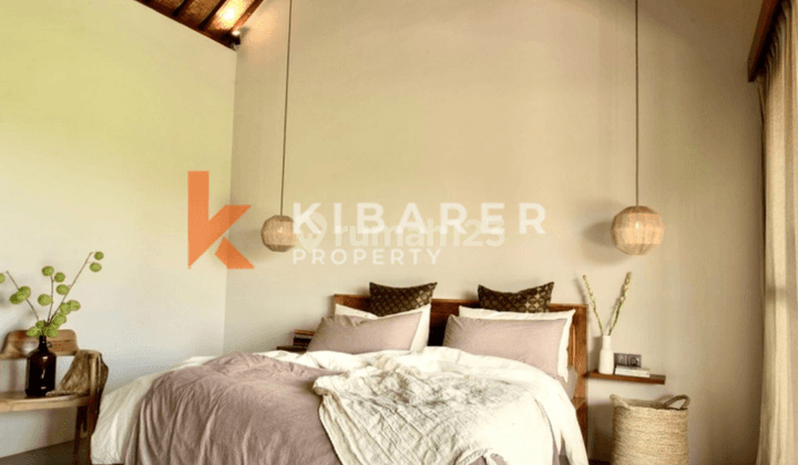 Stunning Two Bedroom Enclosed Living Villa with Mountain and Rice Field View in Seseh YRV4187 2