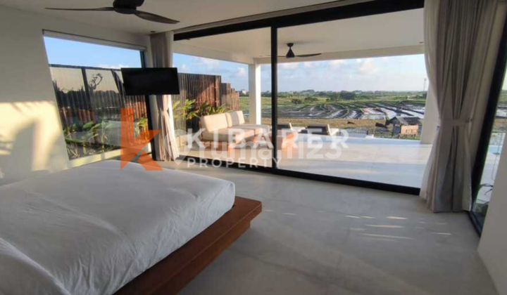 Marvelous Two-Bedroom Enclosed Living Room Villa Plus One Situated in Canggu YRR3376 2