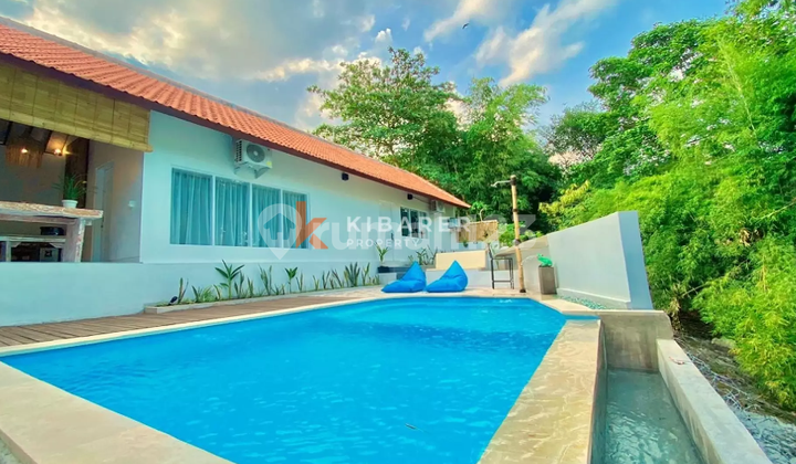 River View Three-Bedrooms Open Living in Canggu YRC5215