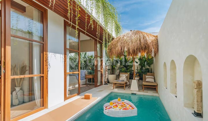Tropical Haven One Bedroom Leasehold Villa Walking Distance To The Beach In Canggu Slan019
