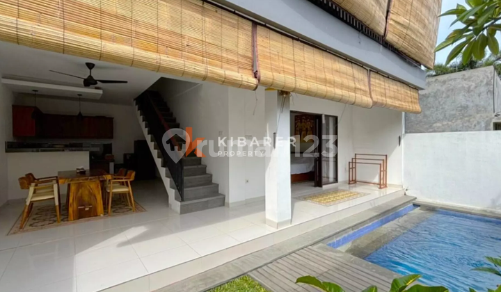 Breezy Open Concept Two Bedroom Villa Overlooking the Pool - Cemagi YRV4536