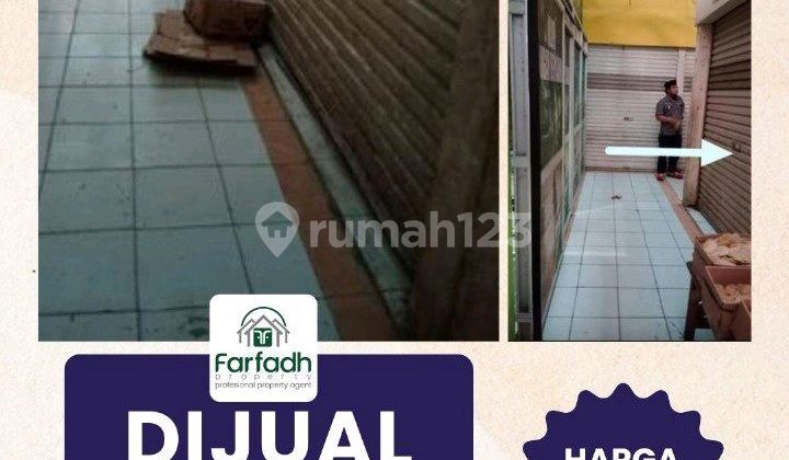 Dijual Cepat Murah 2 Kios Didalam Pasar Jakarta Timur