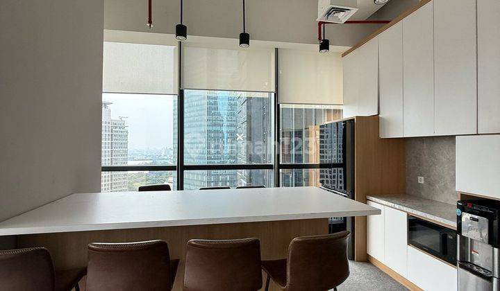 Disewakan 459 Sqm District 8 Treasury Tower 2 Gandeng - bisa ambil 1 unit - Partisi 1