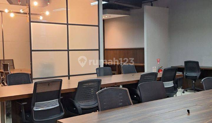 Office Space 143 Sqm District 8 Treasury Tower Semi Furnished Partition Recently Available  1