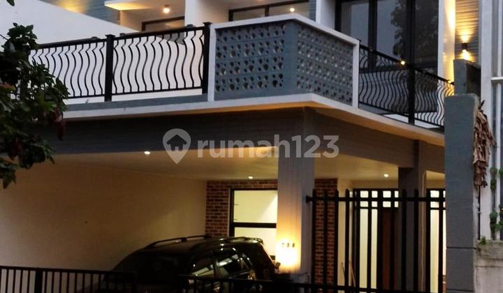 Rumah Aesthetic Semi Furnished di Komplek Cihanjuang Bandung Harga Nego Sampa Jadi