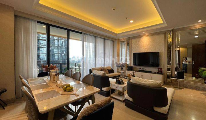 Dijual Apartemen District 8 Scbd 228m2 3br Furnished With Private Lift Siap Huni 1