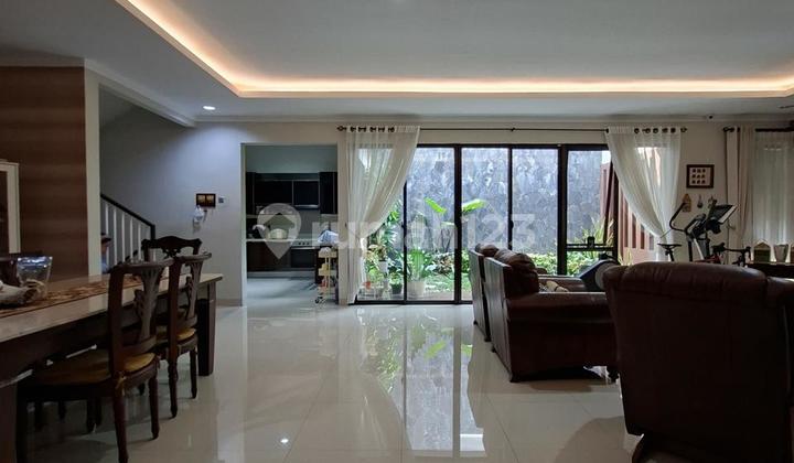 For Sale Rumah Kebayoran Villas Sektor 7 Bintaro Jaya - 305/395M Rumah Hoek Sudut Semi Furnished 5 Kamar Lokasi Prime Rp 9,5 M Nego 0811171xxxx