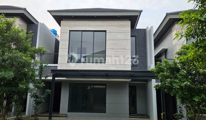 For Rent Discovery Alton 135/167m Rumah brand new 4+1 kamar, ada AC, Gordyn, Kitchen set Rp 150 juta/tahun - 0811171xxxx Cluster favorite dekat RSPI