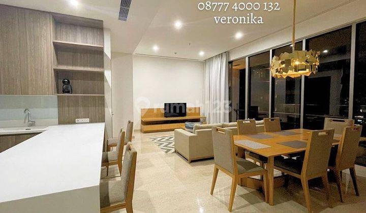 High Floor CORNER Apartemen The Pakubuwono Spring 2 Kamar Tidur Furnished Bagus 2