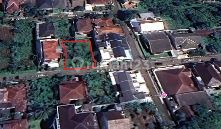 Tanah Lokasi Premium 600M² SHM di Pakuan Bogor