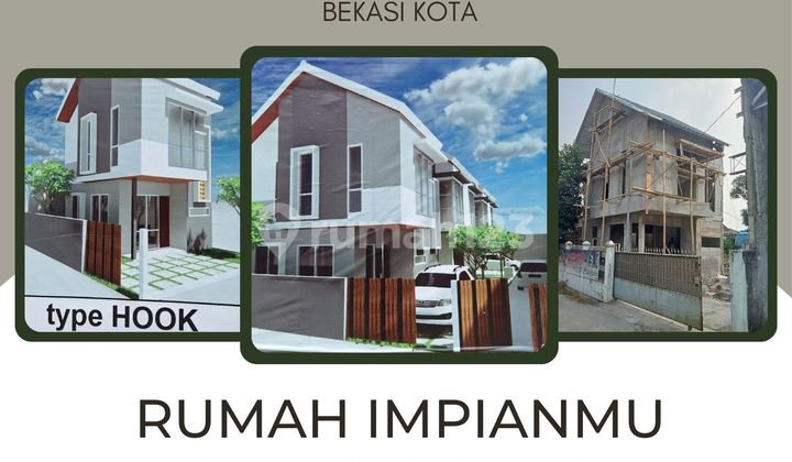 rumah BARU MURAH design Modern Milenial di KODAU JATI MEKAR