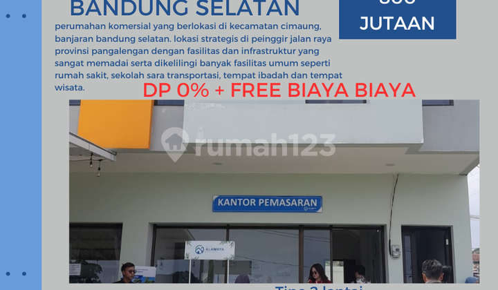 Rumah di Banjaran Bandung Selatan Strategis Bebas Banjir