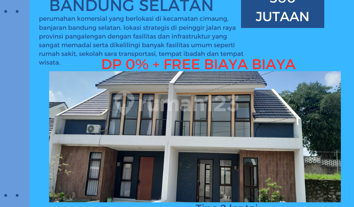 Rumah di Banjaran Bandung Selatan Strategis Bebas Banjir Rumah di Banjaran Bandung Selatan Strategis Bebas Banjir