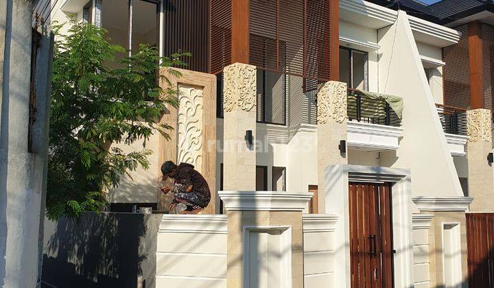 Rumah 2 Lantai Baru SHM Mewah Berkonsep Rumah Bali Di Cilangkap Jakarta Timur 1