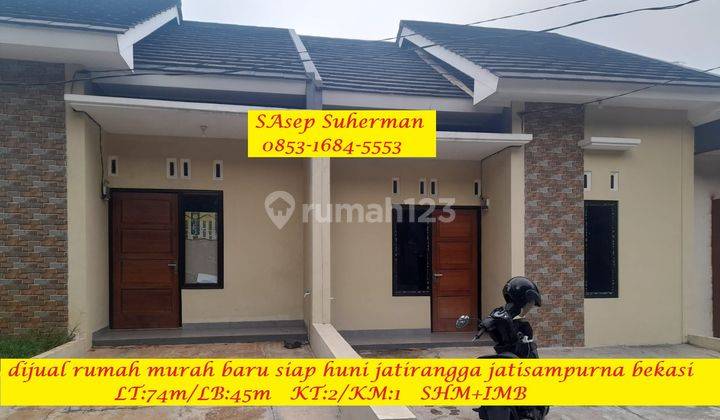 Rumah Murah Baru Siap Huni Jatirangga Jatisampurna Bekasi Strateg 1