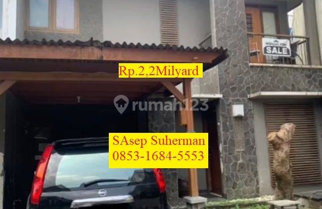 Dijual Murah Rumah 2lt Dekat Kampus Itb Cisitu Indah Dagobandung  1