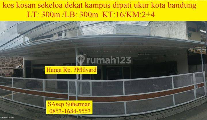 Kos Kosan Isi Full di Jual Murah Dekat Kampus Unpad Dipati Ukur  1