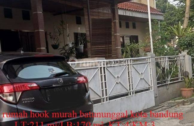 rumah hook murah siap huni  dekat komplek batununggal kota bandung 1