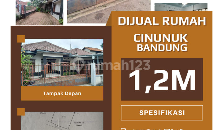 house in Cinunuk strategic location safe comfortable flood-free house in Cinunuk strategic location safe comfortable flood-free