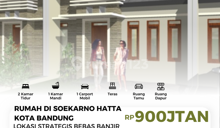 rumah ready di soekarno hatta kota bandung strategis bebas banjir rumah ready di soekarno hatta kota bandung strategis bebas banjir