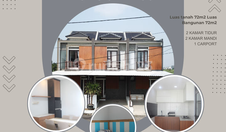 rumah di soekarno hatta  bandung strategis bebas banjir siap huni