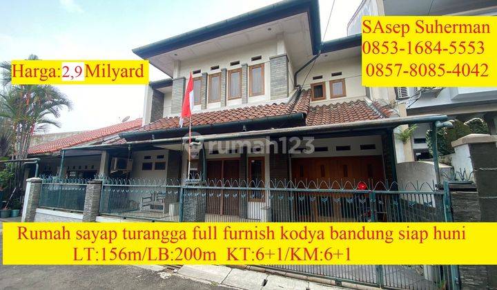 Rumah Sayap Turangga Full Furnish Kodya Bandung Siap Huni Bebas Banjir 1