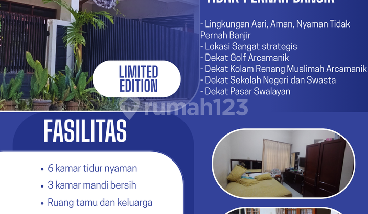 Rumah D Arcamanik Kota Bandung 2,5Lt Stretegis Siap Huni Nobanjir Rumah D Arcamanik Kota Bandung 2,5Lt Stretegis Siap Huni Nobanjir