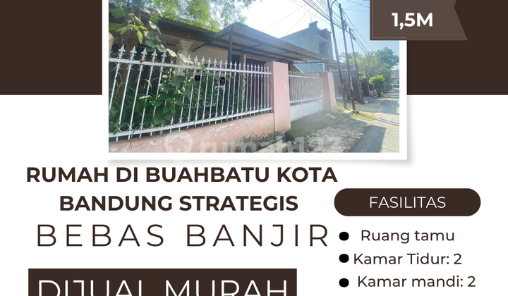 rumah MURAH di buahbatu kota bandung strategis bebas banjir rumah MURAH di buahbatu kota bandung strategis bebas banjir