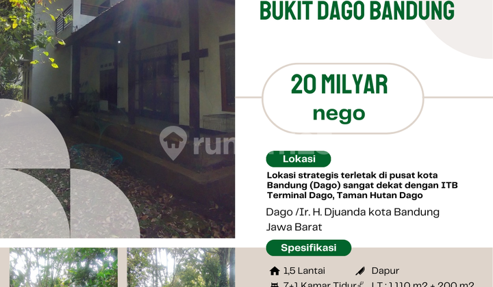 Dijual Murah Rumah Hitung Tanah Lokasi Strategis di dago bandung Dijual Murah Rumah Hitung Tanah Lokasi Strategis di dago bandung
