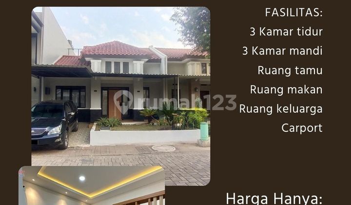 rumah d kota baru parahyangan full furnish siap huni bebas banjir