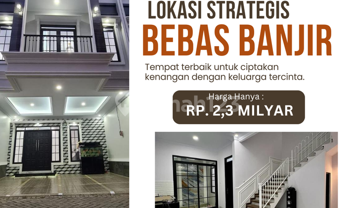 rumah mewah  MURAH 3lt onegate jagakarsa jakartaselatan  nobanjir 1
