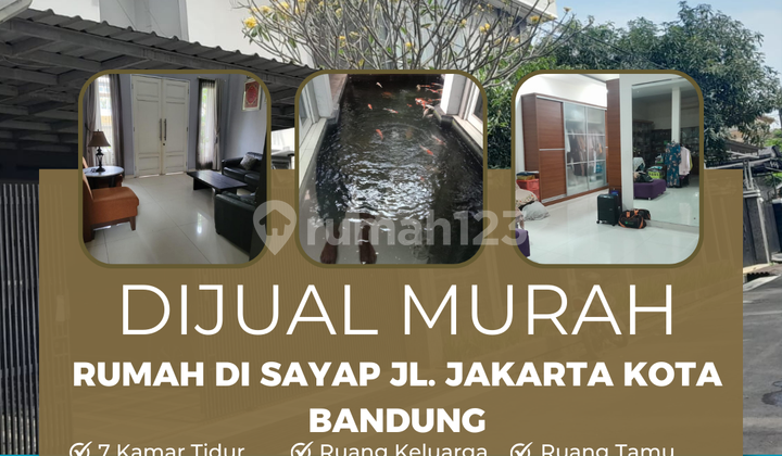 Rumah sayap jl.jakarta  dalam komplek aman nyaman siap huni Kodya Bandung