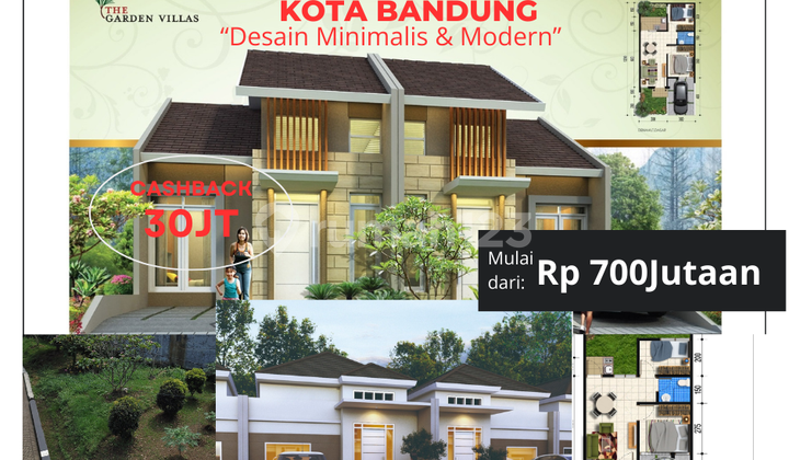 rumah ready MURAH  soekarno hatta kota bandung strategis npbanjir