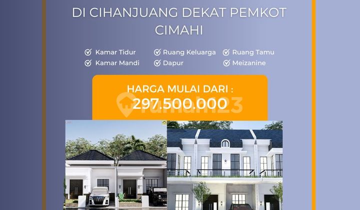 Rumah Baru 1 & 2 Lantai Konsep Eropa Classic Elegan Di Cihanjuang Dekat Pemkot Cimahi Rumah Baru 1 & 2 Lantai Konsep Eropa Classic Elegan Di Cihanjuang Dekat Pemkot Cimahi