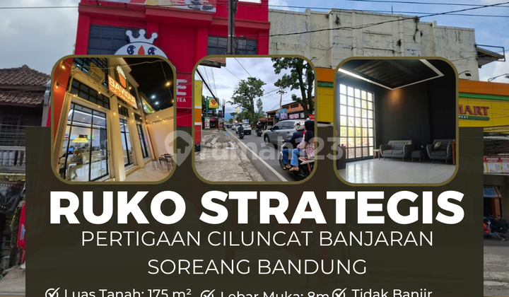 Strategic commercial building in Ciluncat, Soreang, Banjaran, Bandung, ready to occupy. 1