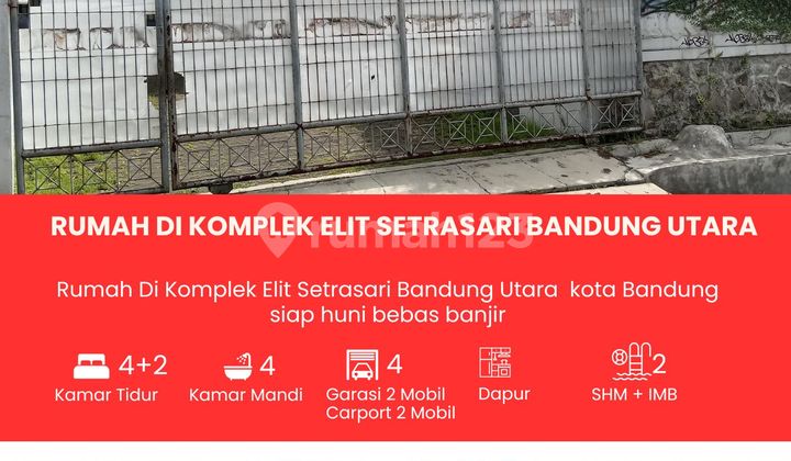 rumah di komplek elit setrasari bandung utara siap huni beba banjir rumah di komplek elit setrasari bandung utara siap huni beba banjir