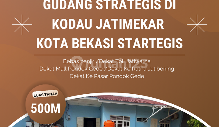 Gudang Siap Pakai Cocok U/ Produksi Frozen Food Kodau Jatimekar Gudang Siap Pakai Cocok U/ Produksi Frozen Food Kodau Jatimekar