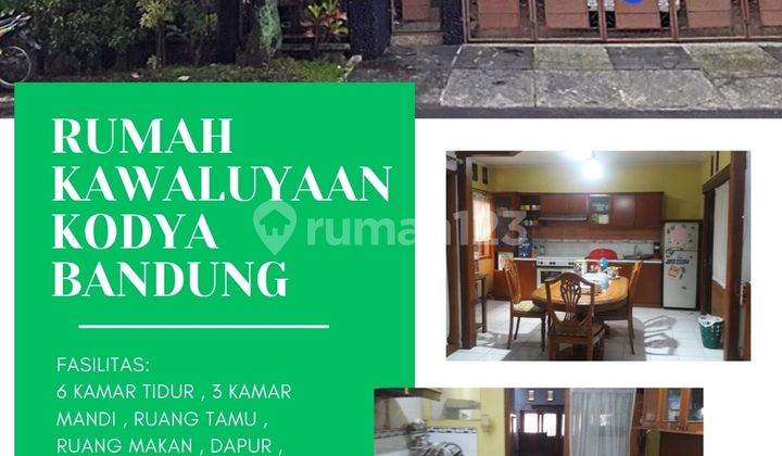 rumah di kawaluyaan kodya bandung terawat siap huni bebas banjir strategis
