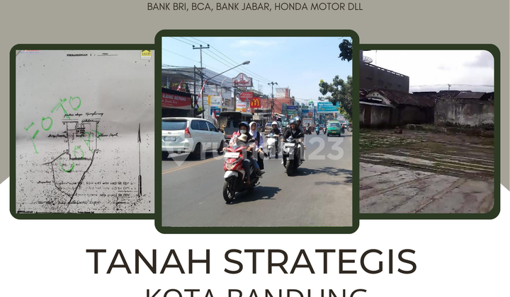 tanah di mainroad ujung berung AH nasution kota bandung strategis no banjir