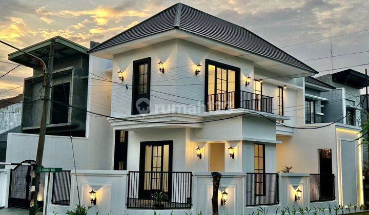 Rumah Surabaya Timur Rungkut Asri Baru 2Lt Modern Dkt Mapan Purimas Tenggilis 1