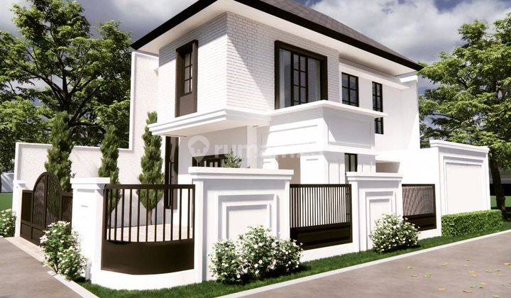 Rumah Surabaya Timur Rungkut Asri Baru 2Lt Modern Dkt Mapan Purimas Tenggilis 2