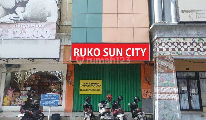 Ruko Sidoarjo Kota Sun City Strategis Tengah Kota 5 Menit Tol Pondok Jati Taman Pinang Gading Fajar