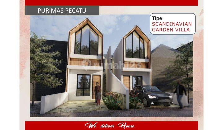 Rumah Purimas 1M An Baru Minimalis 2 Lantai Area Rungkut Gunung Anyar Lokasi Elit 1